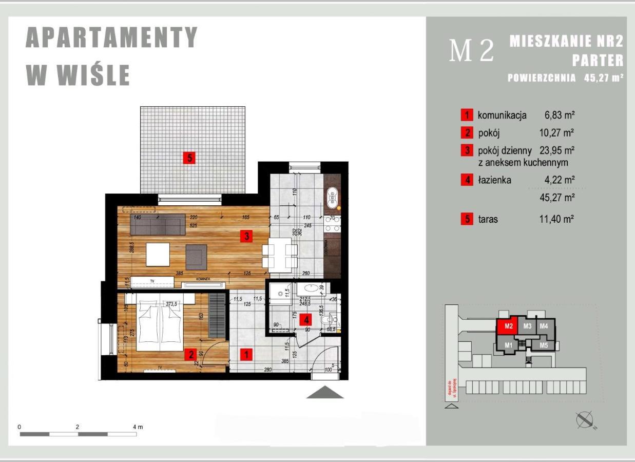 Apartament Wislanskie Skije Exterior photo